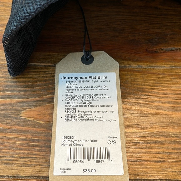 PRANA | Journeyman Trucker | Flat Brim Hat Cap | Social | Unisex OS - Picture 4 of 4